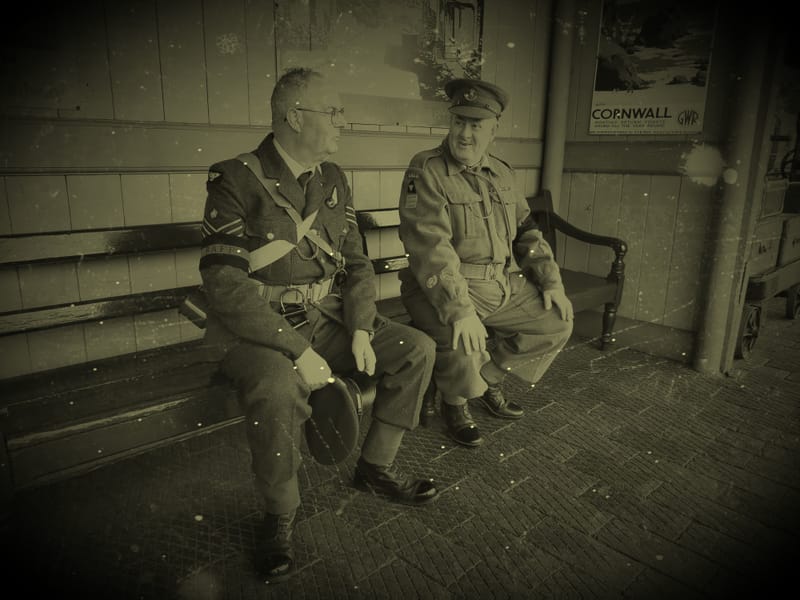 Severn valley railway 1940s Weekend