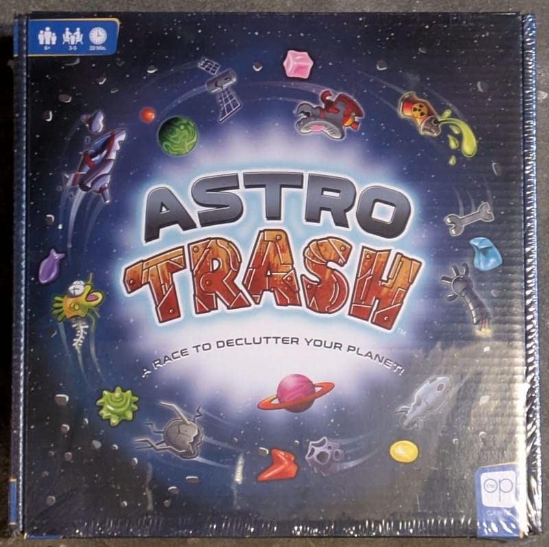 Astro Trash family board game - usedgames4sale.com