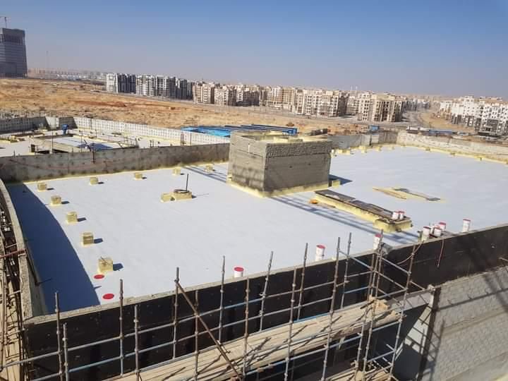 خدمات العزل بالفوم للمشاريع الخرسانية والمعدنية