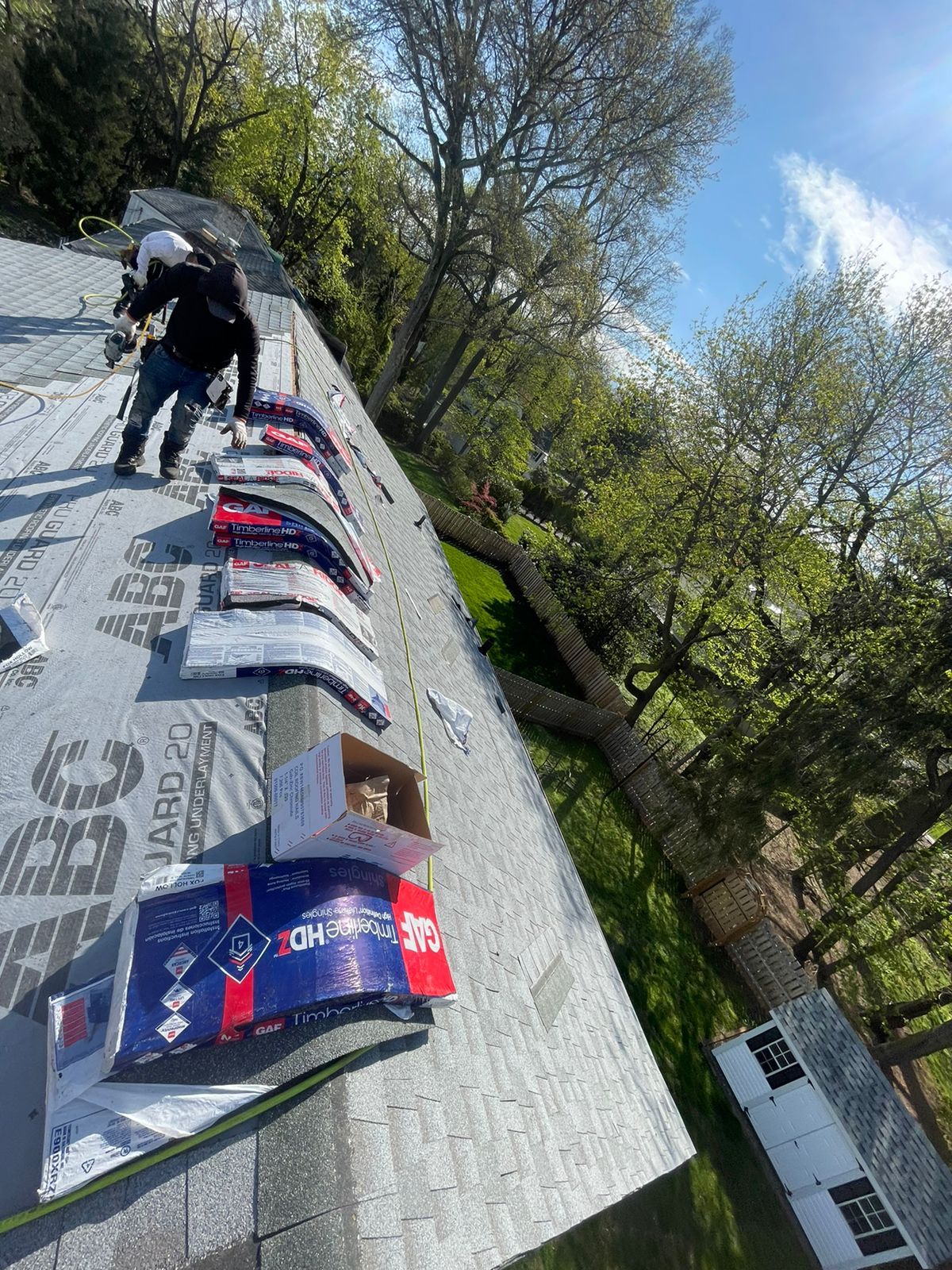 New Roof in progress