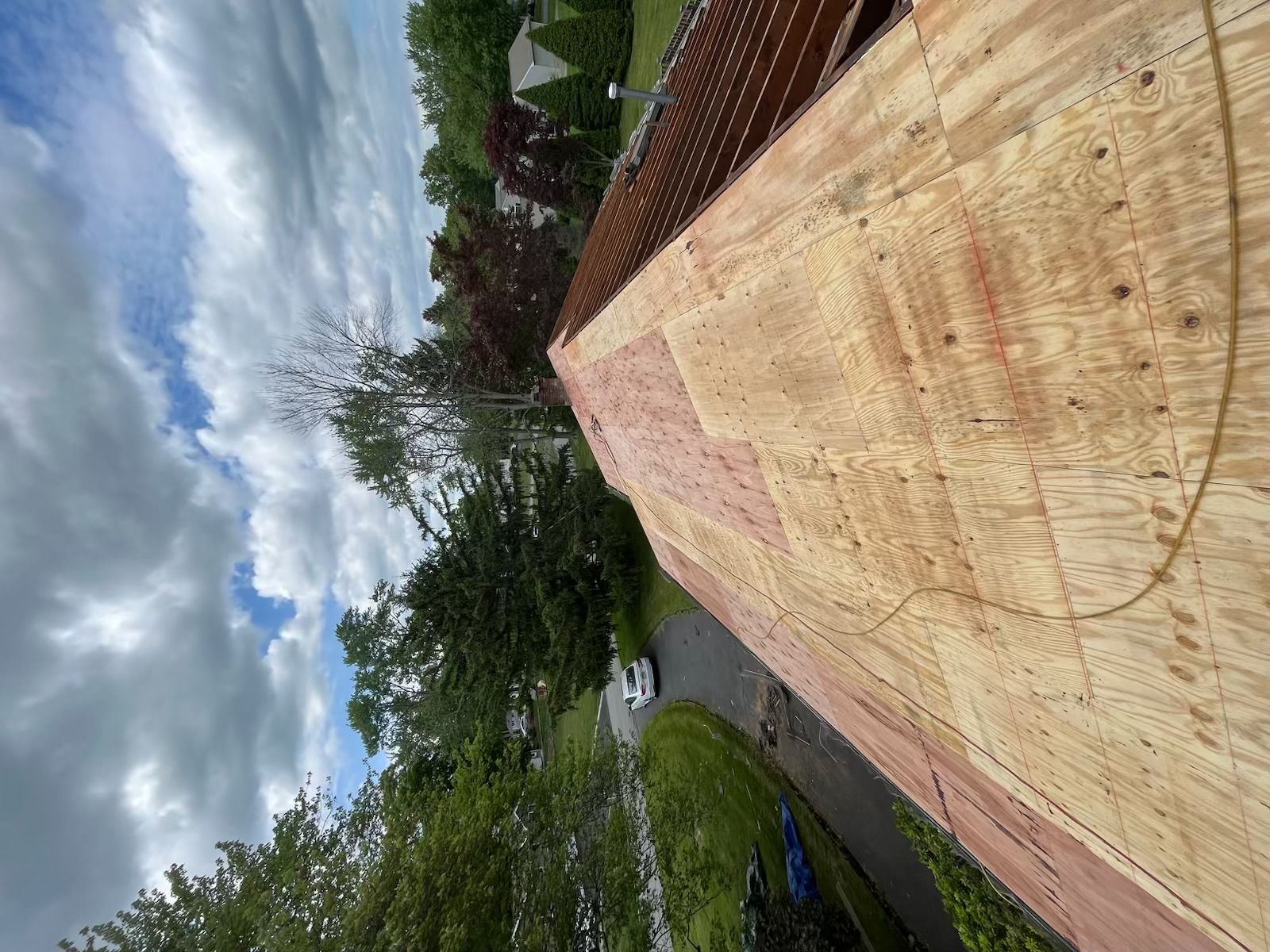 Installing New Plywood