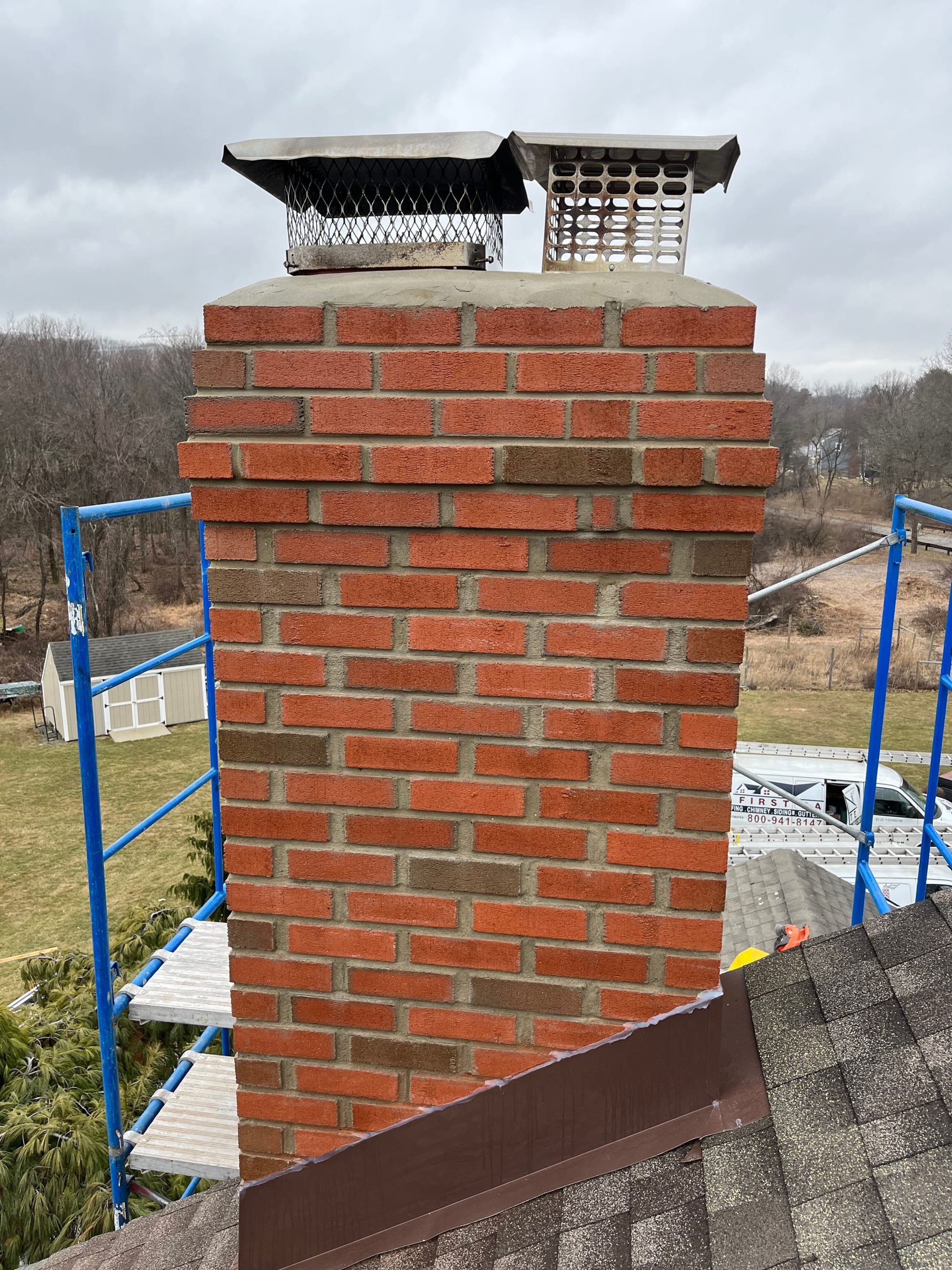 Chimney repair done Pro Action