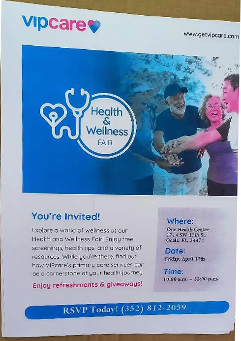 𝐉𝐨𝐢𝐧 𝐦𝐞 𝐚𝐭 𝐭𝐡𝐞 𝐇𝐞𝐚𝐥𝐭𝐡 & 𝐖𝐞𝐥𝐥𝐧𝐞𝐬𝐬 𝐅𝐚𝐢𝐫, 𝐎𝐧𝐞 𝐇𝐞𝐚𝐥𝐭𝐡 𝐂𝐞𝐧𝐭𝐞𝐫 𝐢𝐧 𝐎𝐜𝐚𝐥𝐚, 𝐨𝐧 𝐅𝐫𝐢𝐝𝐚𝐲, 𝐀𝐩𝐫𝐢𝐥 𝟏𝟕, 𝟐𝟎𝟐𝟔