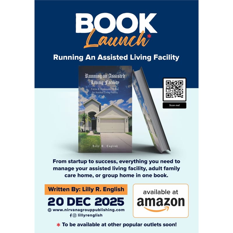 Book Launch Announcement: Running an Assisted Living Facility