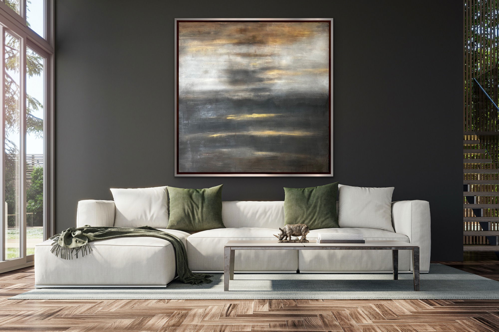 Skumring 2 - 80x80 kr. 2500,-