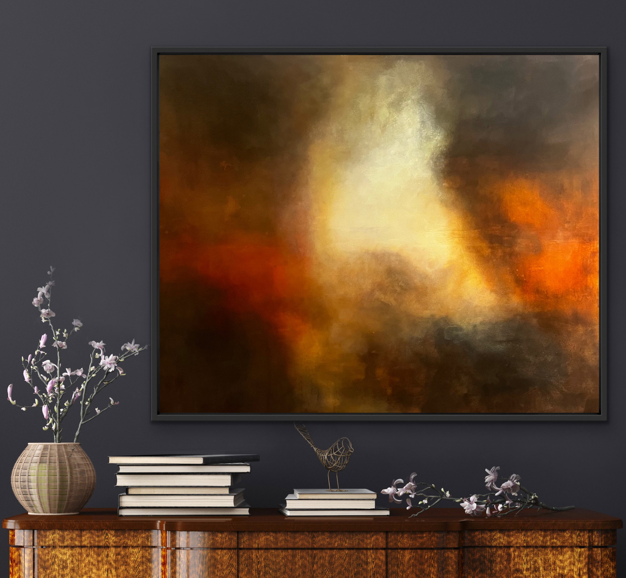 Flammehav 100x120 - pris 4500,-