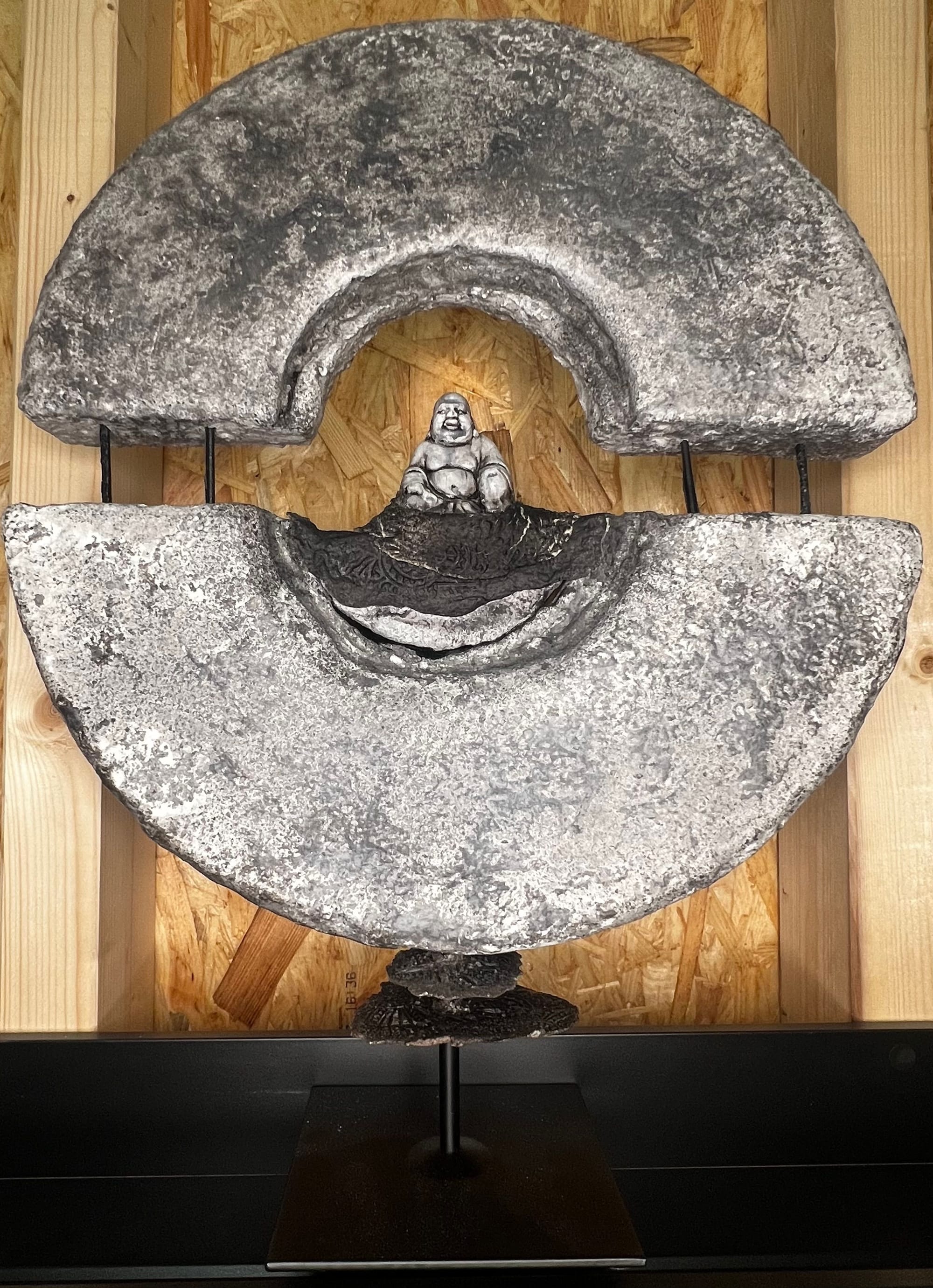 Sittende buddha - pris 1500,-