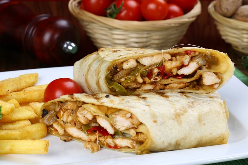 Chicken Shawarma Wrap