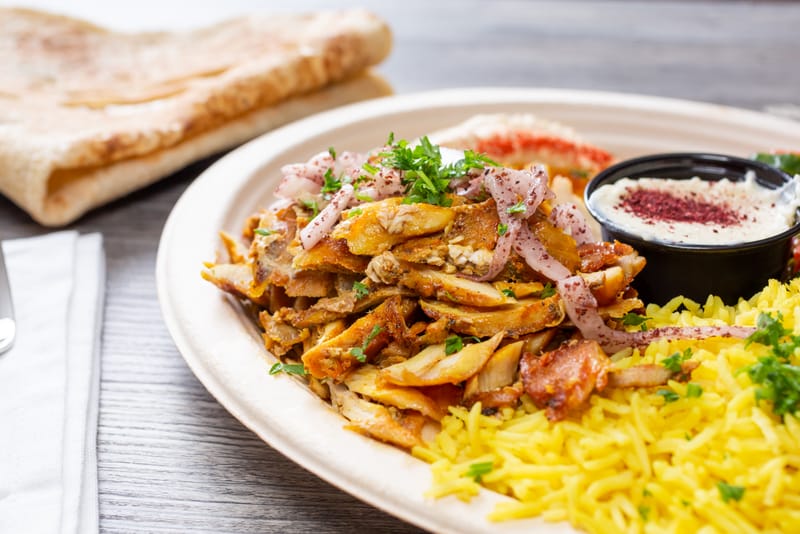 Chicken Shawarma Platter