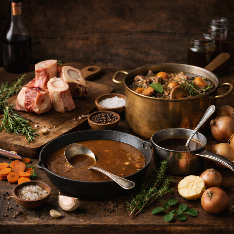 MenüKurs: Knochen.Fond.Sauce.