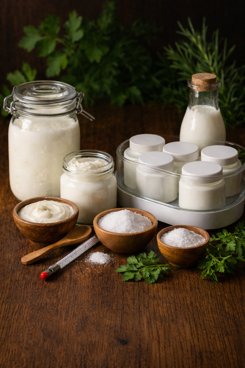 Fermentationkurs: Milch.Kultur.Kräuter.