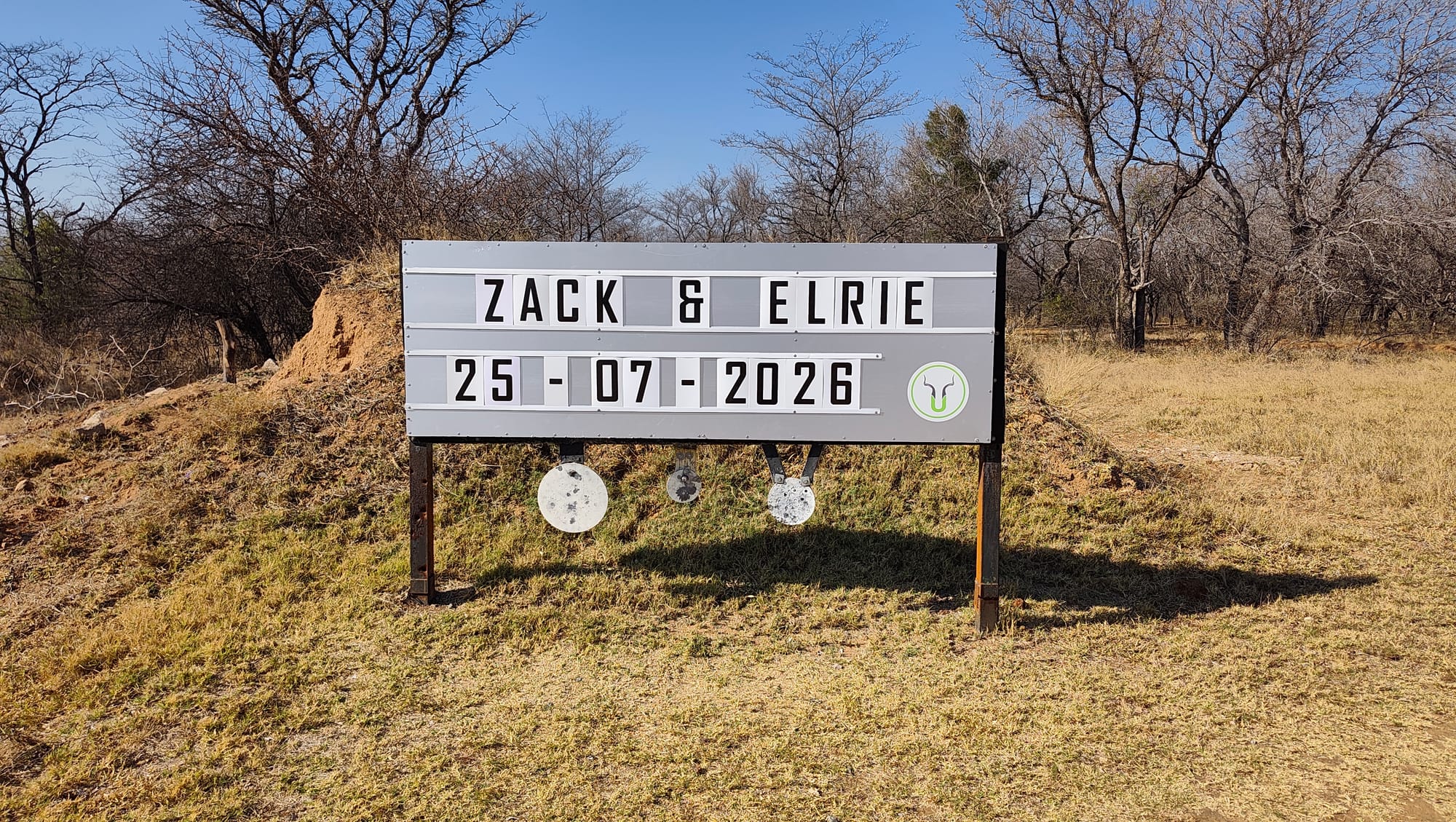Ubunye Game Lodge Wedding