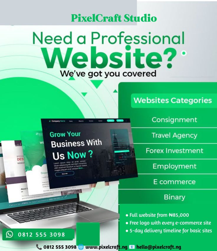 Website Design & Optimization for Growth