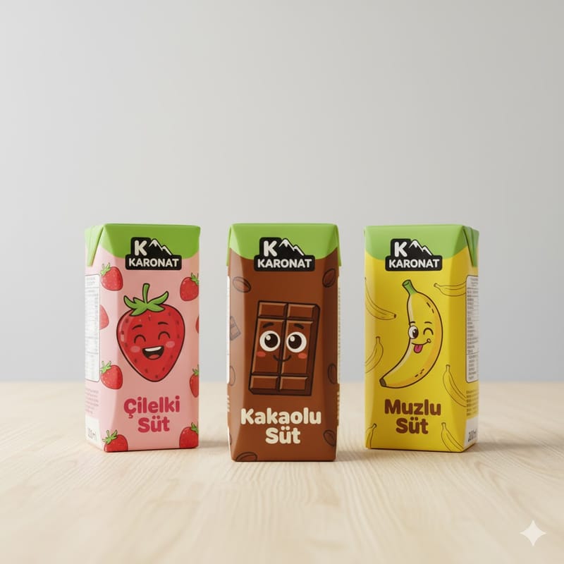 Çocuklarınız Süte Bayılacak