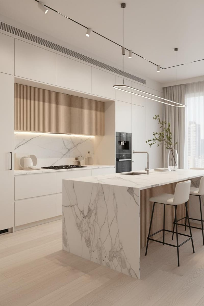 לב הבית - סלון ומטבח 