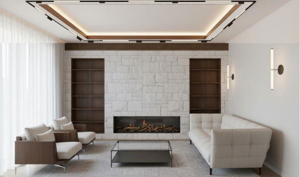 לב הבית - סלון ומטבח 