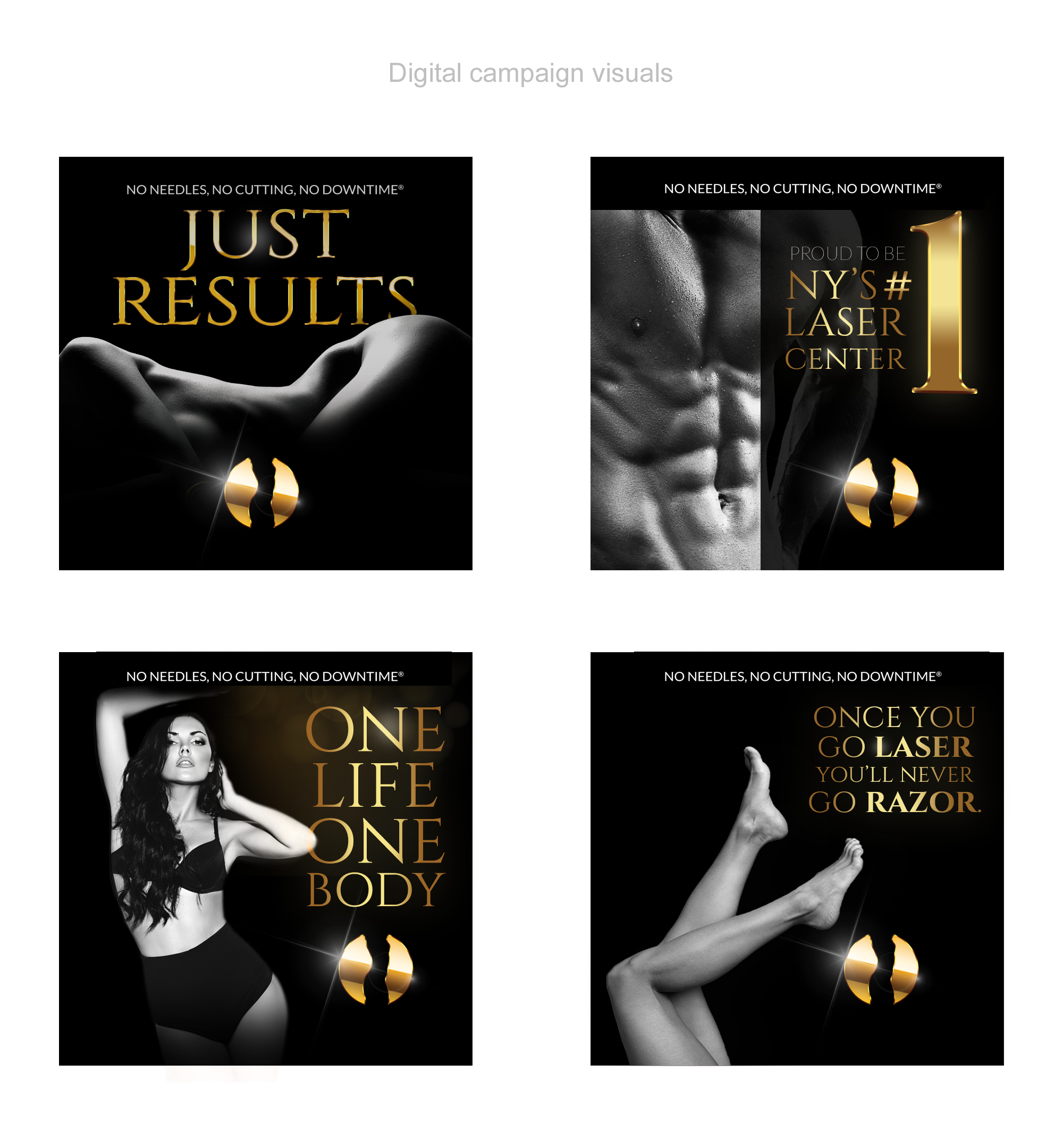 Brand identity, website, tagline development & social creative..