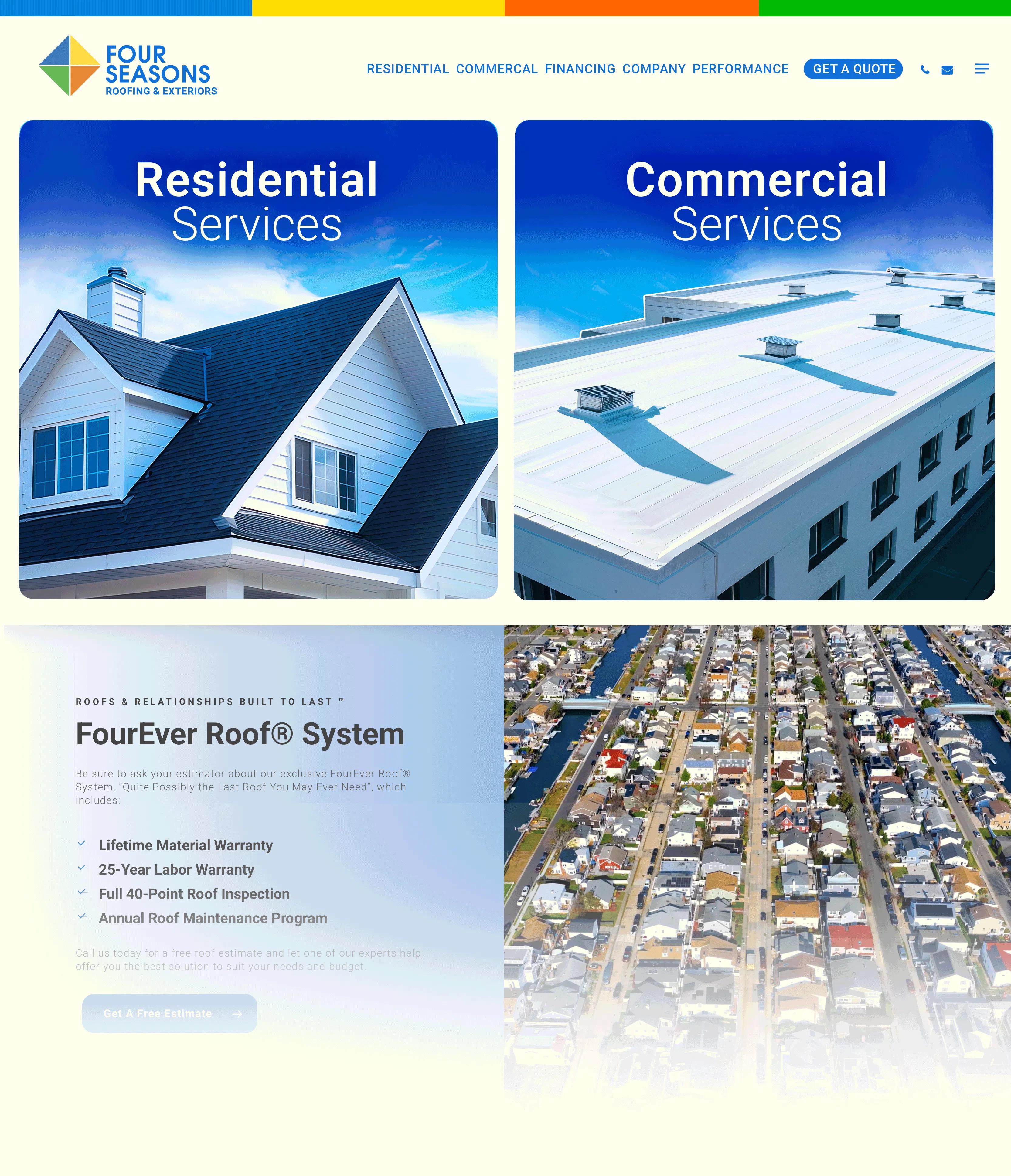 Brand identity, website, tagline development & social creative.