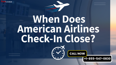 When Does American Airlines Check-In Close?