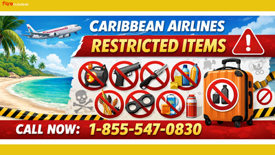 Why Should You Check Caribbean Airlines Restricted Items Before Flying?