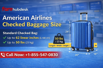 American Airlines Checked Baggage Size Guide 2026 Updated