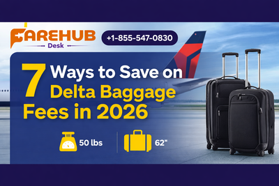 7 Ways to Save on Delta Baggage Fees in 2026