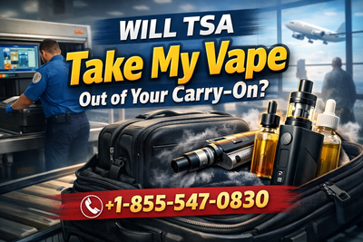 Will TSA Take My Vape Out of Your Carry-On? (Complete 2026 Guide)
