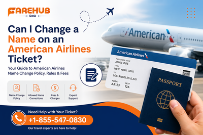 Can I Change a Name on an American Airlines Ticket?