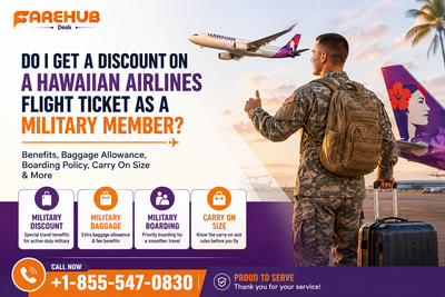Do I Get a Discount on a Hawaiian Airlines Flight Ticket as a Military Member?