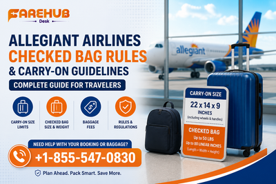 Allegiant Airlines Checked Bag Rules and Carry-On Guidelines (2026 Guide)