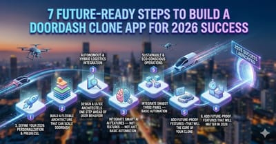 7 Future-Ready Steps to Build a DoorDash Clone App for 2026 Success