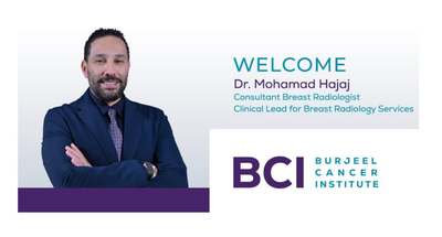 Clinical Leadership Appointment: Dr. Mohamad Hajaj, Burjeel Cancer Institute