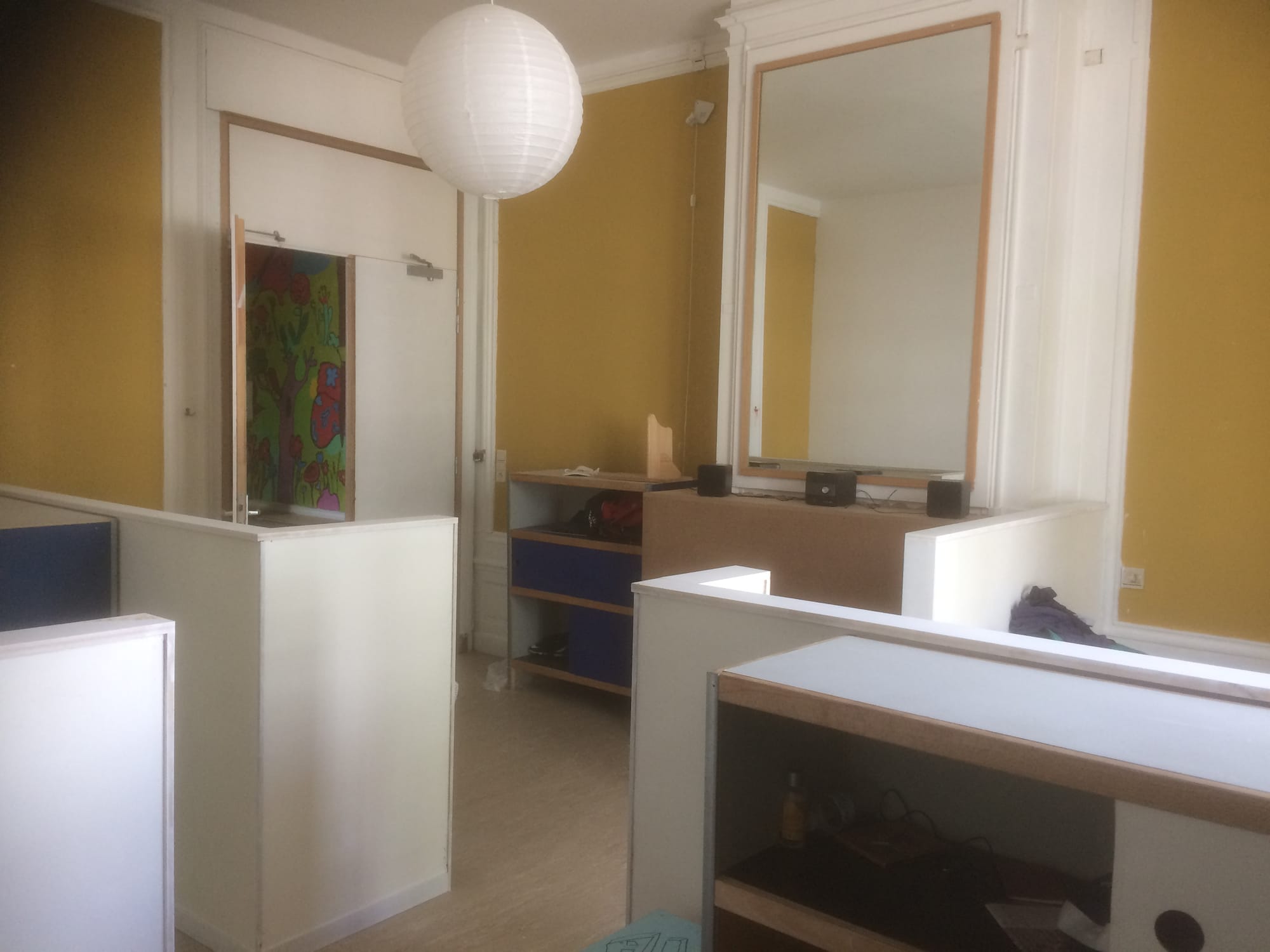 aménagement de chambre collectif