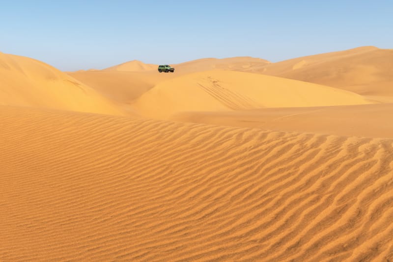 Excursion en 4x4 dans le désert