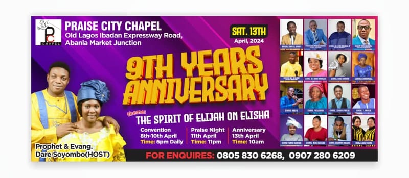 9th year's anniversary