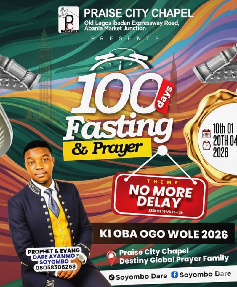 100 days fasting and prayers