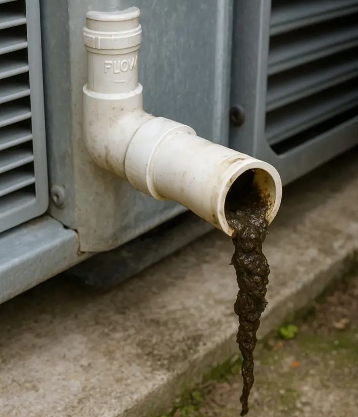 Condensate Drain-Line Flush
