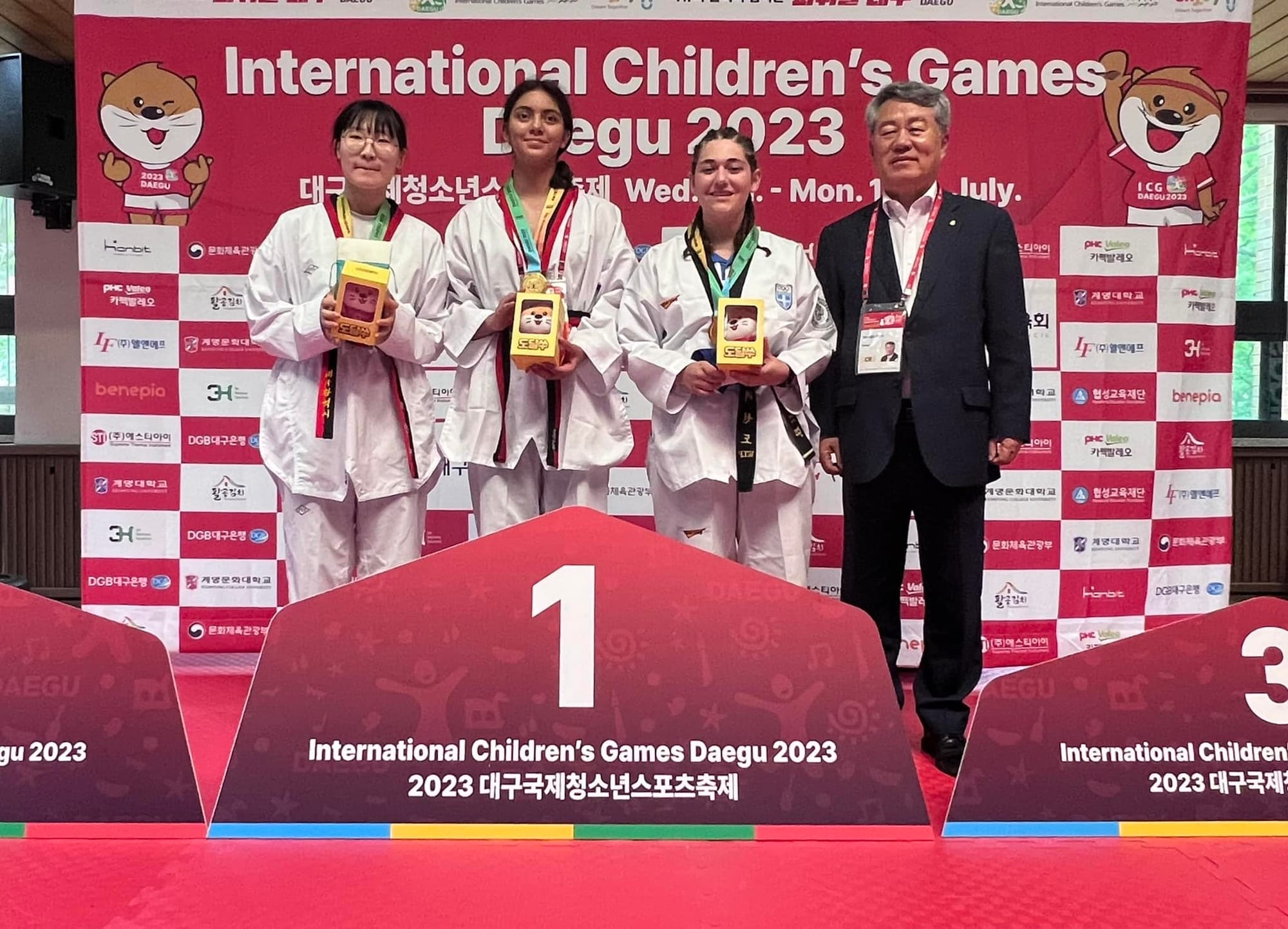 INTERNATIONAL CHILDREN'S GAMES, DAEGU KOREA 2023
