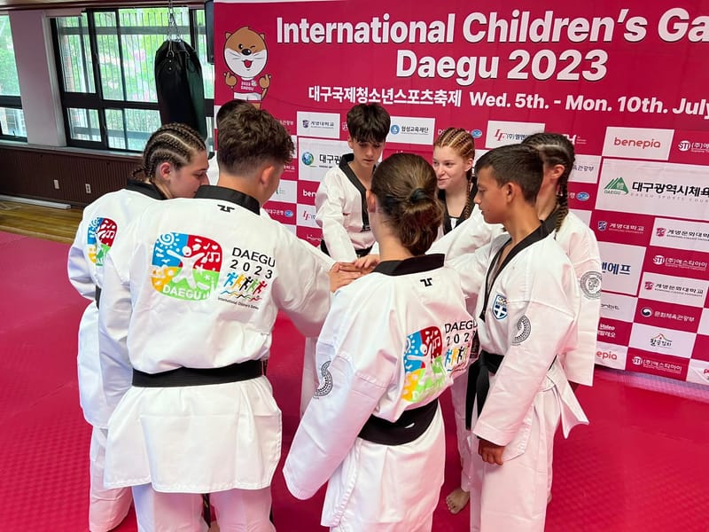 INTERNATIONAL CHILDREN'S GAMES, DAEGU KOREA 2023