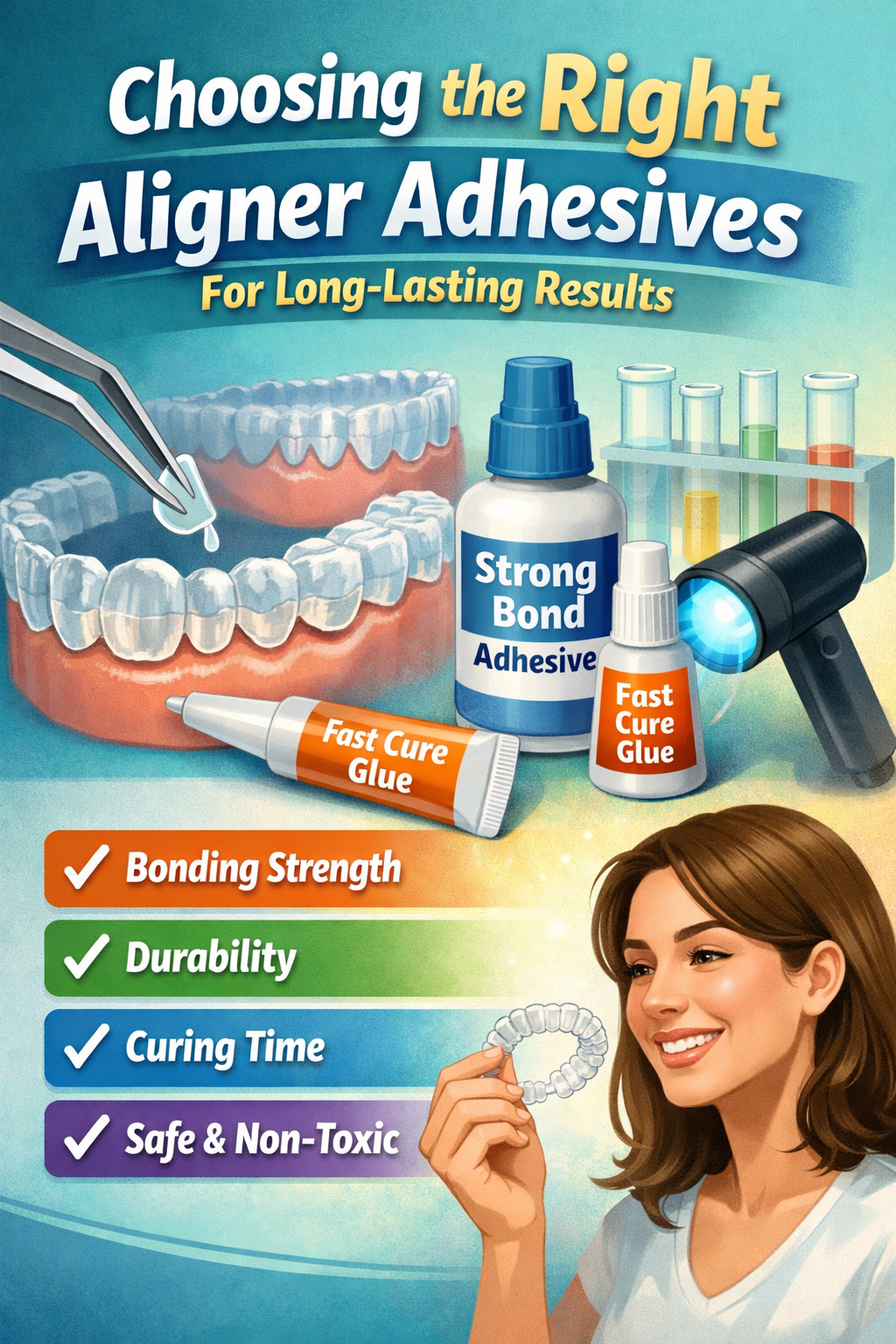 Aligner Adhesives