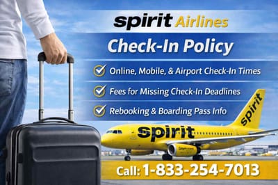 Spirit Airlines Check-In Policy Explained: Times, Fees & Tips
