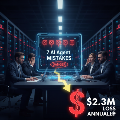 The 7 AI Agent Mistakes That Cost Enterprises $2.3M Annually