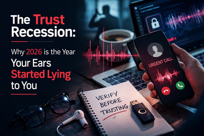 The Trust Recession: Why 2026 is the Year Your Ears Started Lying to You
