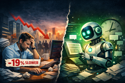 AI Made Me 19% Slower — The Study That Shocked Silicon Valley