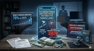 Tech Companies Promised Remote Work Freedom — Then Turned It into Surveillance