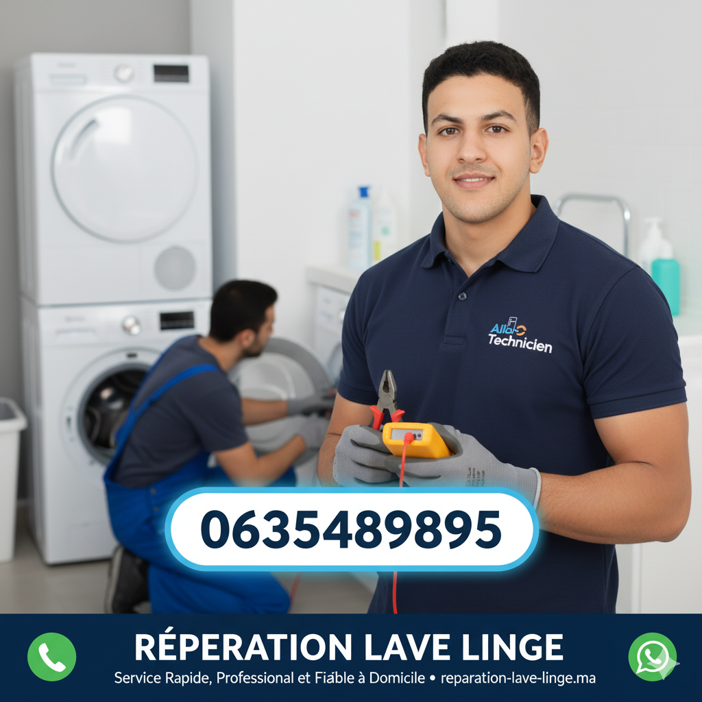 réparation machine à laver Rabat