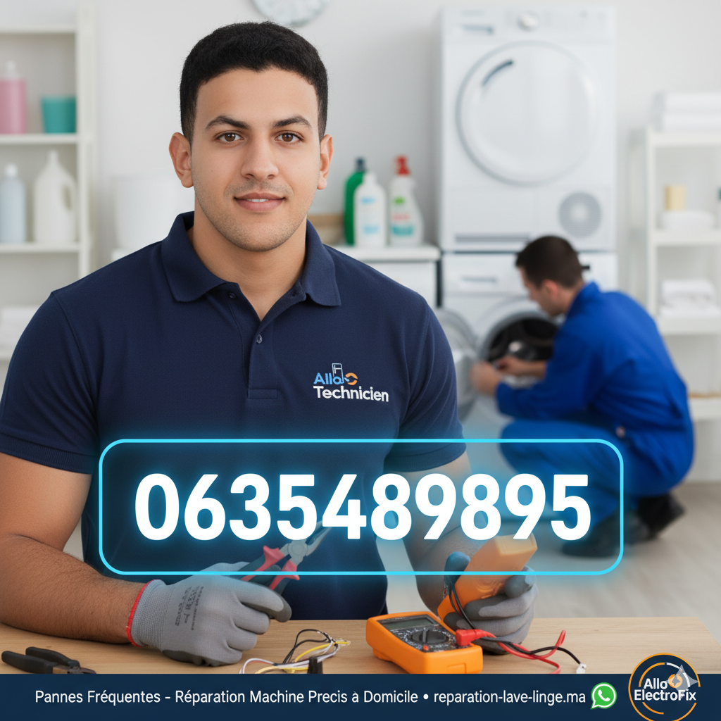 pannes fréquentes machine à laver Rabat