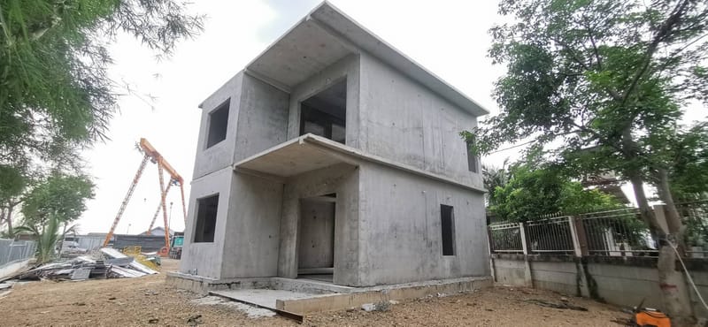 บ้านสร้างเสร็จ