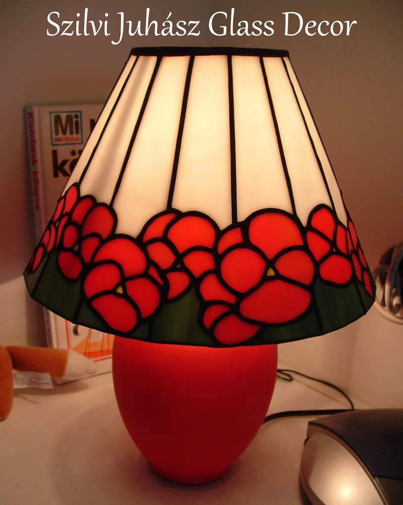 árvácskás Tiffany lámpa