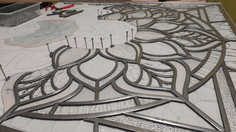 Mandala fürdőszoba ablak belátás gátló